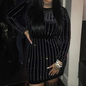 Swarovski crystal dress